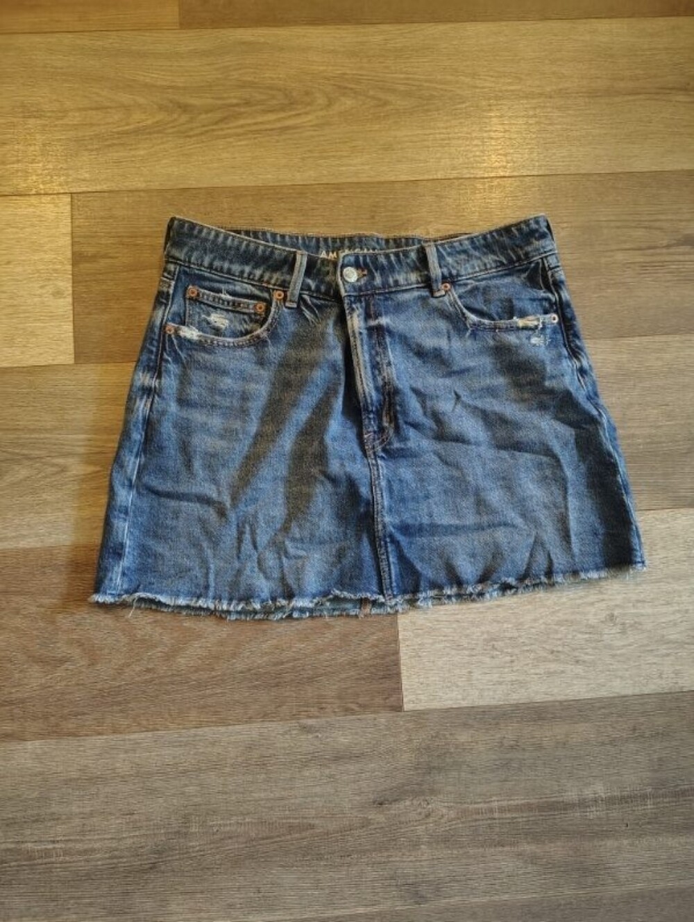 American Eagle Outfitters Blue Denim Mini Skirt